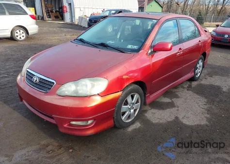 2006 Toyota Corolla S from USA, damaged, VIN 2T1BR32E36C596096